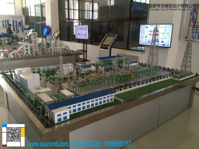 天然氣凈化處理廠(chǎng)模型